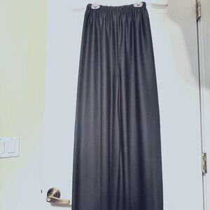 Danzcue Black Stretch Extra Wide Leg Pants-No Pockets-Size Small-Baggy-Costume
